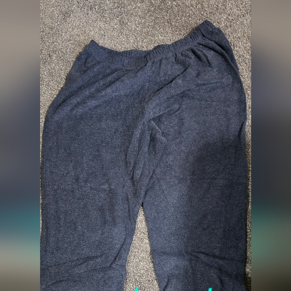Womens Blue Gray Sweatpants